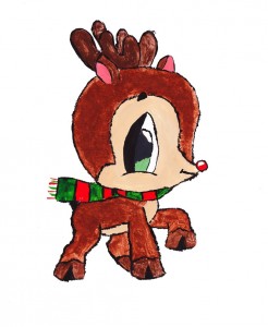Christmas 2014 - Deer by Melissa - Veasey Associates
