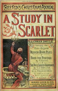cover of the book: A Study in Scarlet